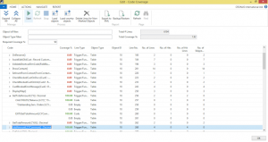 Novedades NAV2016: Code Coverage | Dynamics 365 Business Central